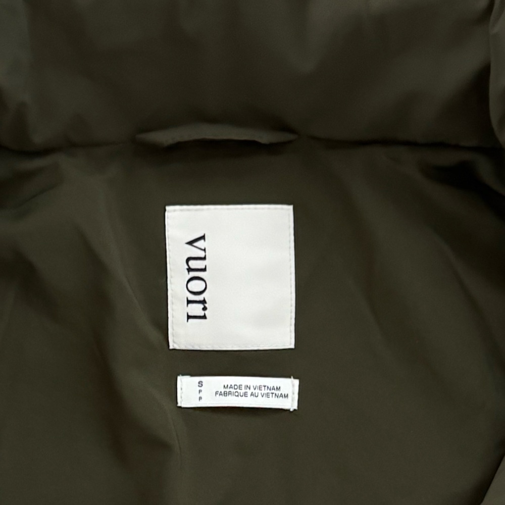 VUORI CANYON INSULATED JACKET•OLIVE•SIZE SMALL - Picture 10 of 15